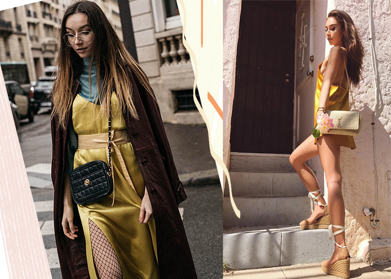 Cami Slip Dress Trend: Slip Dress Outfit Ideas