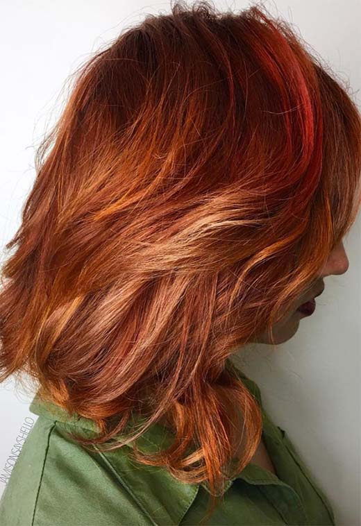 57 Flaming Copper Hair Color Ideas in 2022 for Every Skin Tone - Glowsly