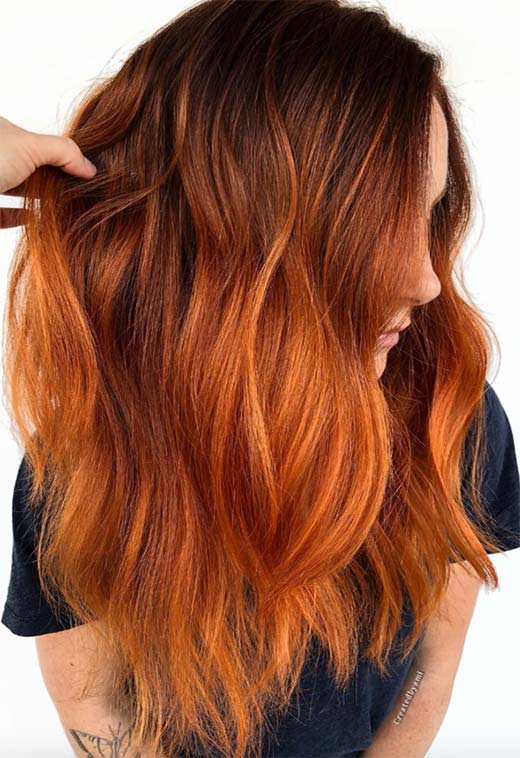 Ginger Hair Color Shades: Ginger Hair Dye Tips