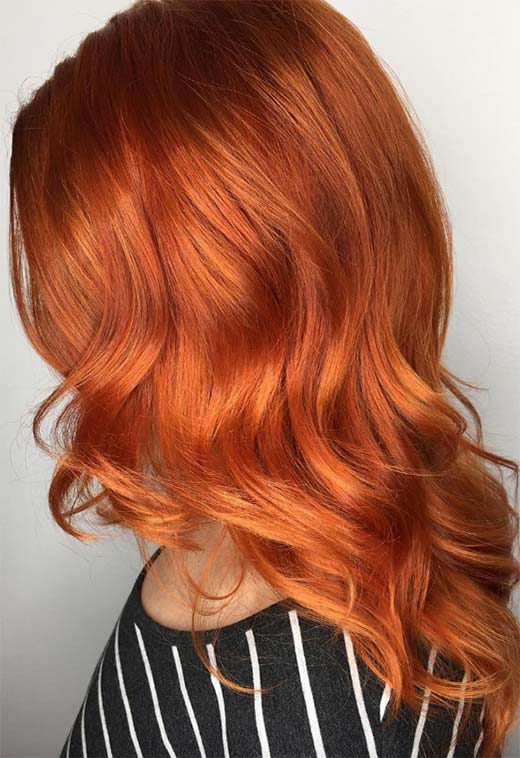 Ginger Hair Color Shades: Ginger Hair Dye Tips