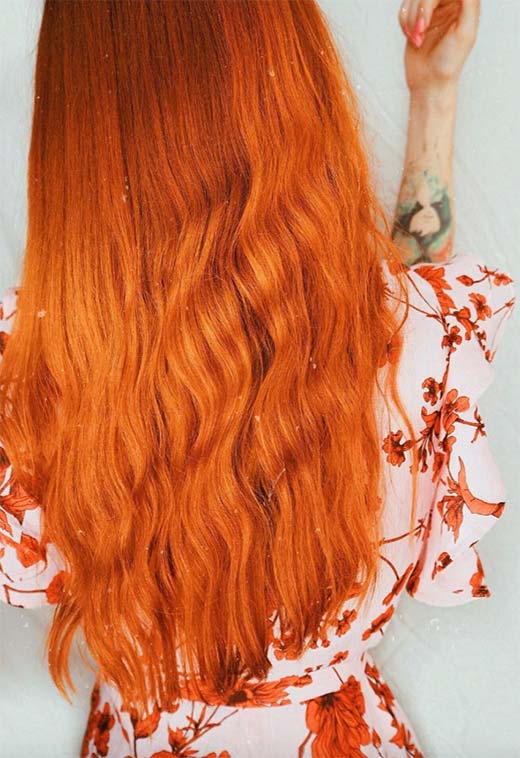 Ginger Hair Color Shades: Ginger Hair Dye Tips