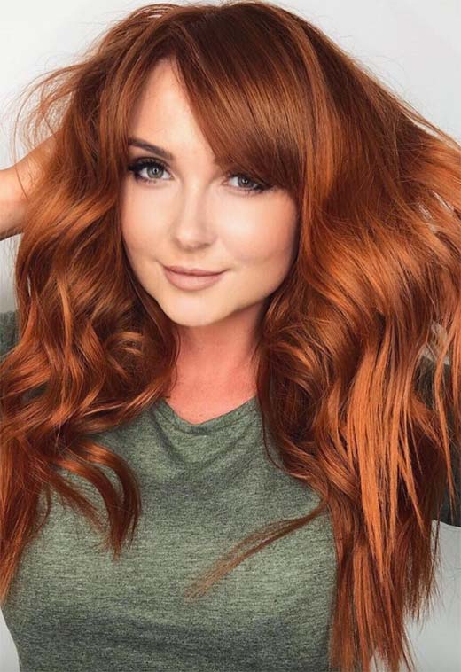 53 Fancy Ginger Hair Color Shades to Obsess over - Glowsly