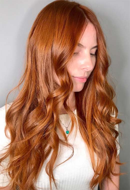 53 Fancy Ginger Hair Color Shades to Obsess over - Glowsly