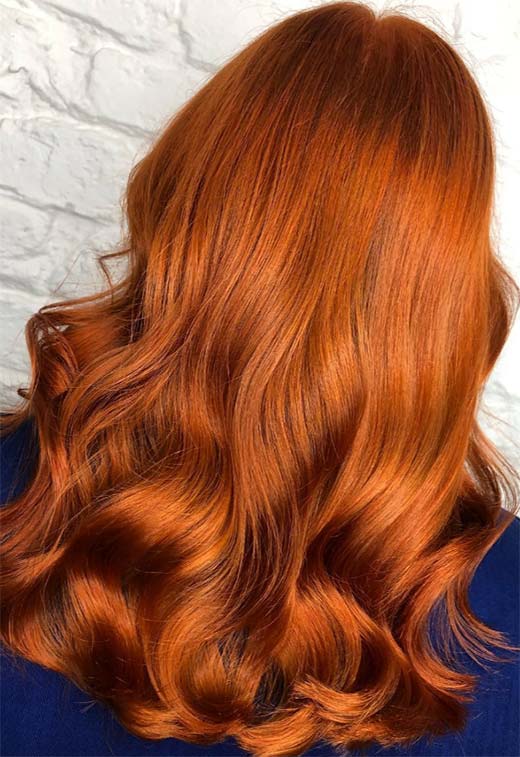 How to Dye Hair Copper