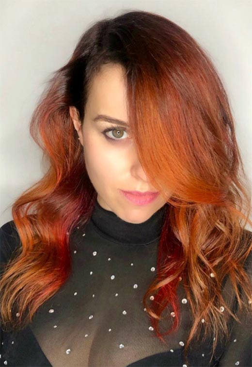 How to Color Hair Auburn at Home - Glowsly
