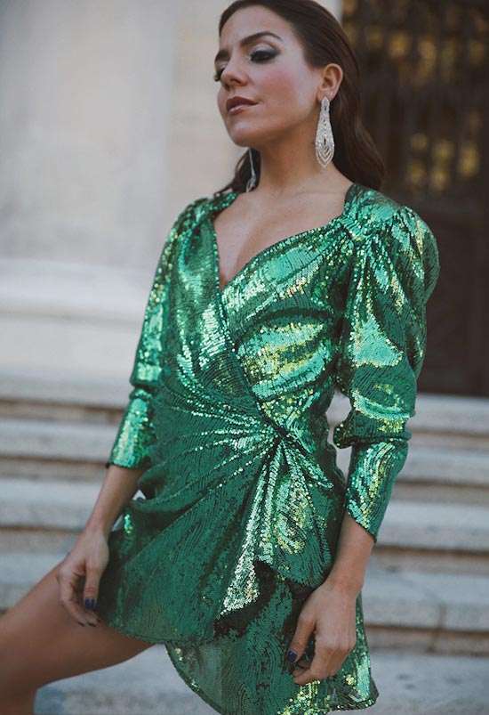 How to Wear Sequin Dresses