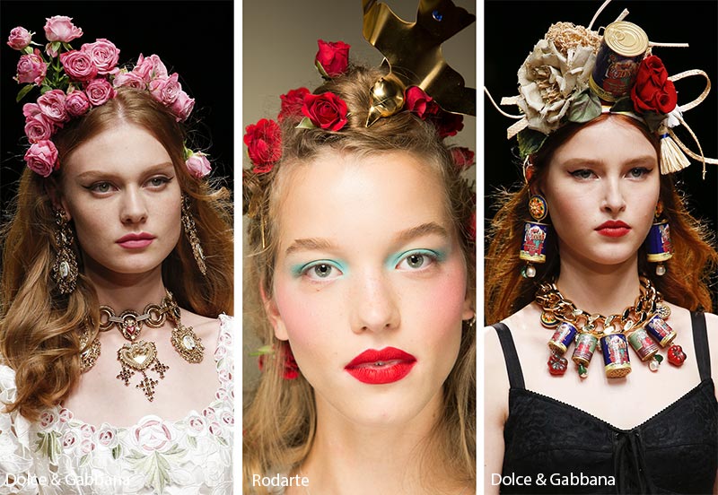 Spring/ Summer 2019 Hair Accessory Trends: Floral Hair Accessories