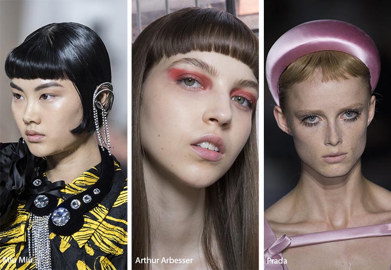 Spring/ Summer 2019 Hairstyle Trends: Baby Bangs