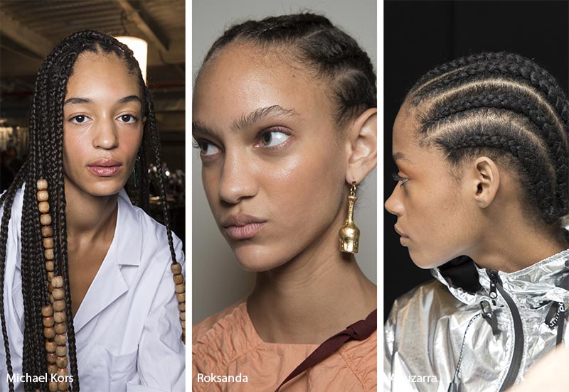 Spring/ Summer 2019 Hairstyle Trends: Box Braids & Cornrows