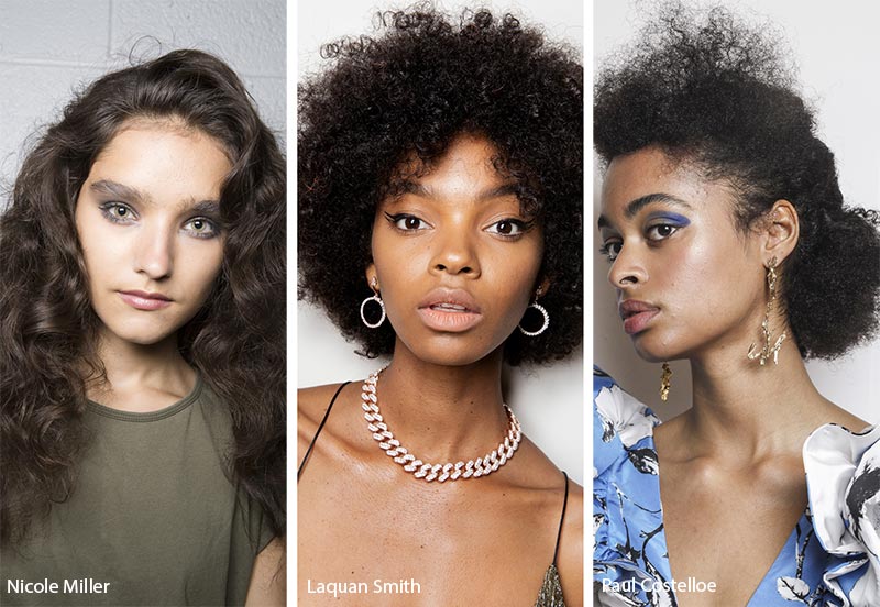 Spring/ Summer 2019 Hairstyle Trends: Natural Curly & Wavy Hair