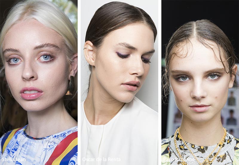Spring/ Summer 2019 Hairstyle Trends: Ponytails with a Middle Part