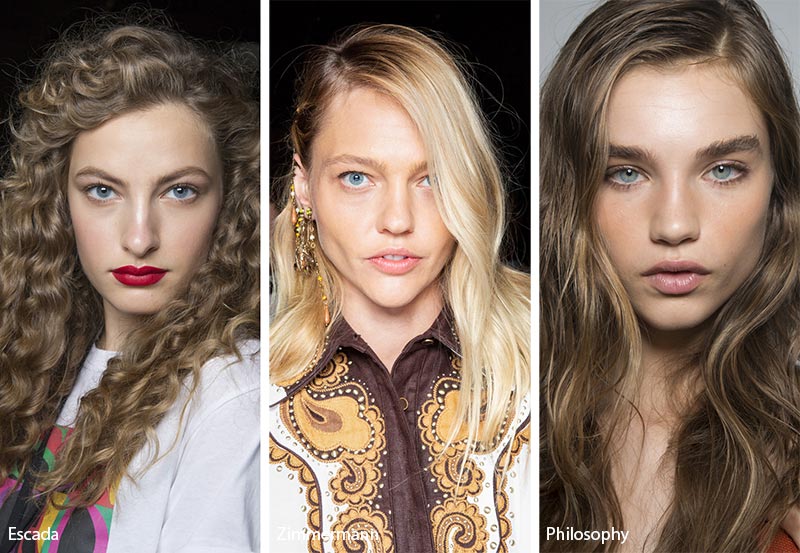 Spring/ Summer 2019 Hairstyle Trends: Side Part Hair