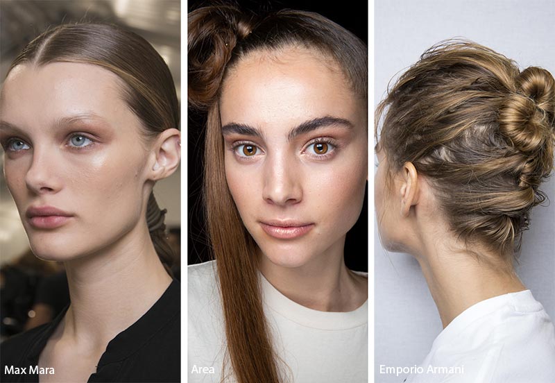 Spring/ Summer 2019 Hairstyle Trends: Sleek Updos & Chignons
