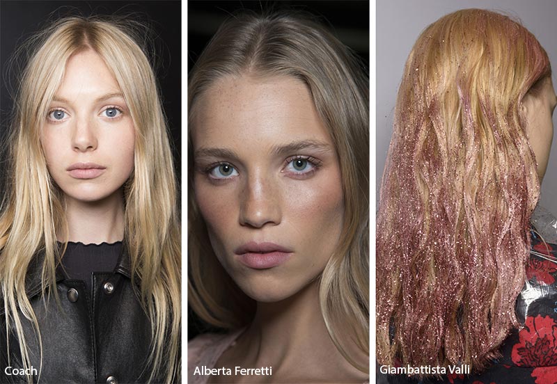 Spring/ Summer 2019 Hairstyle Trends: Soft Waves with a Middle Part