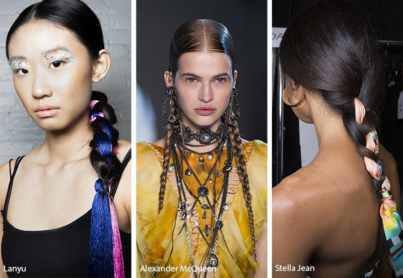 Spring/ Summer 2019 Hairstyle Trends: Thick Braids