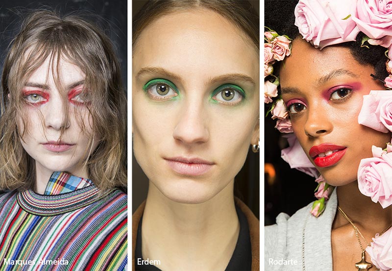 Spring/ Summer 2019 Makeup Trends: Colorful Eye Makeup/ Eyeshadow