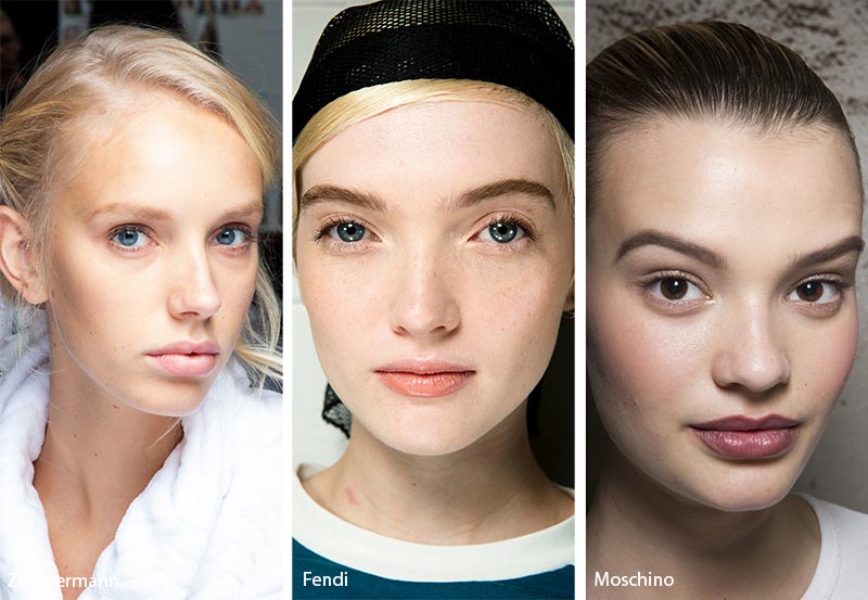 Spring/ Summer 2019 Makeup Trends: Clean, Groomed Eyebrows
