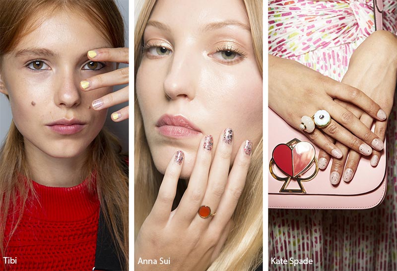 Spring/ Summer 2019 Nail Trends: Sparkly Glitter Nails