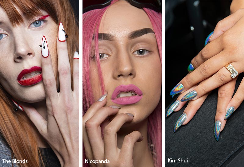 Spring/ Summer 2019 Nail Trends: Stiletto Nails