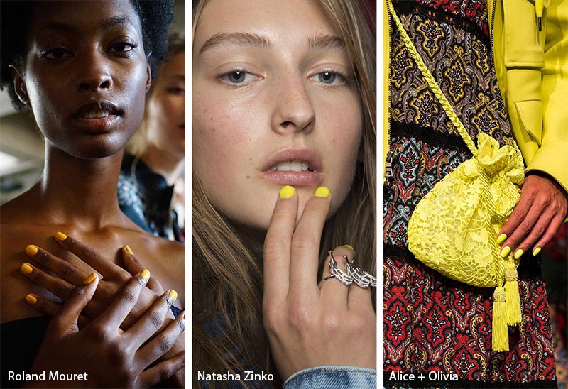 Spring/ Summer 2019 Nail Trends: Yellow Nails