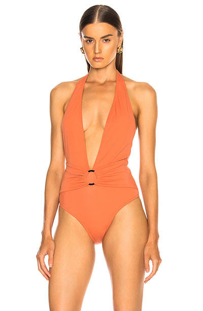 Pantone 2019 Color of the Year Living Coral Beauty & Fashion Items: Sand & Blue Coral Swimsuit