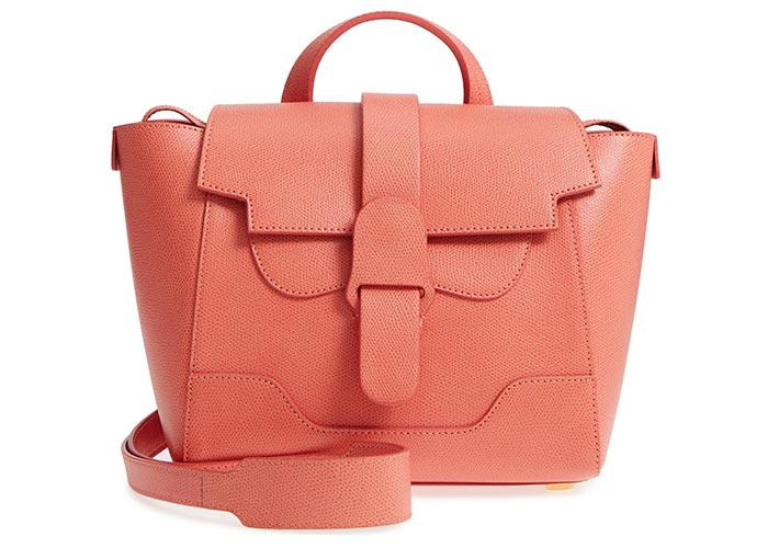 Pantone 2019 Color of the Year Living Coral Beauty & Fashion Items: Senreve Leather Satchel