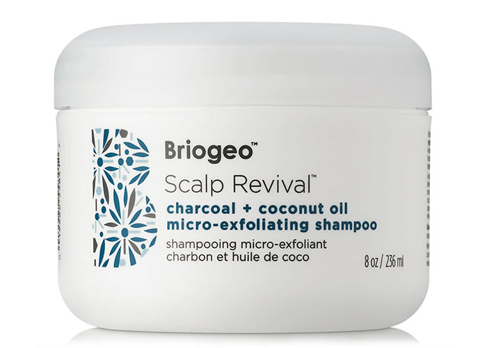 Best Coconut Oil Hair Mask Products: Briogeo Scalp Revival Charcoal + Coconut Oil Micro-exfoliating Shampoo