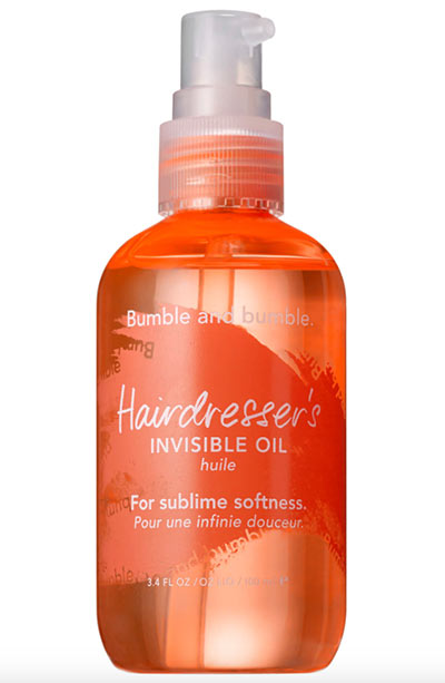 Best Coconut Oil Hair Mask Products: Bumble and Bumble Hairdresser’s Invisible Oil