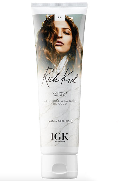 Best Coconut Oil Hair Mask Products: IGK Rich Kid Coconut Oil Gel