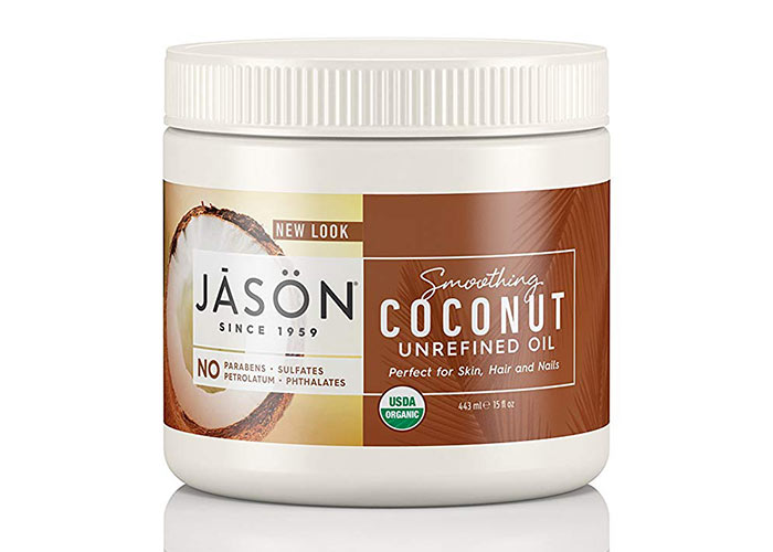Best Coconut Oil Hair Mask Products: Jason Organic Coconut Oil