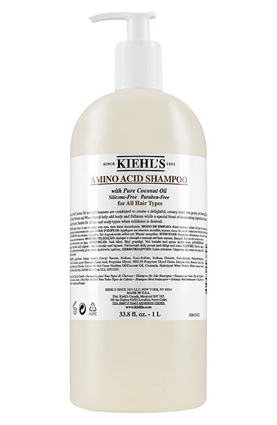 Best Coconut Oil Hair Mask Products: Kiehl’s Since 1851 Jumbo Amino Acid Shampoo