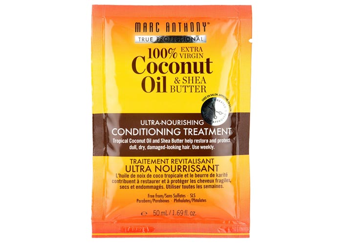 Best Coconut Oil Hair Mask Products: Marc Anthony Hydrating Coconut Oil & Shea Butter Nourishing Treatment
