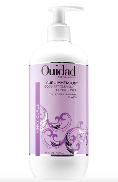 Best Coconut Oil Hair Mask Products: Ouidad Curl Immersion Coconut Cleansing Conditioner