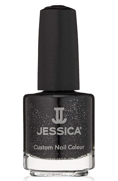 Best Matte Nail Polish Colors & Matte Top Coats: Jessica Custom Nail Colour in Matte Black
