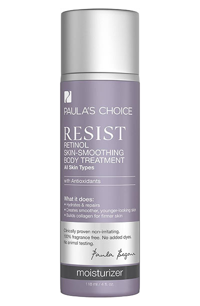 Best Stretch Mark Removal Creams & Oils: Paula’s Choice Resist Retinol Skin Smoothing Body Treatment