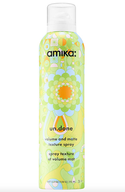Best Volumizing & Texturizing Sprays: Amika Un.Done Volume and Matte Texture Spray