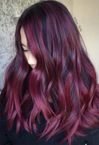 63 Yummy Burgundy Hair Color Ideas in 2022: (Burgundy Hair Dye)