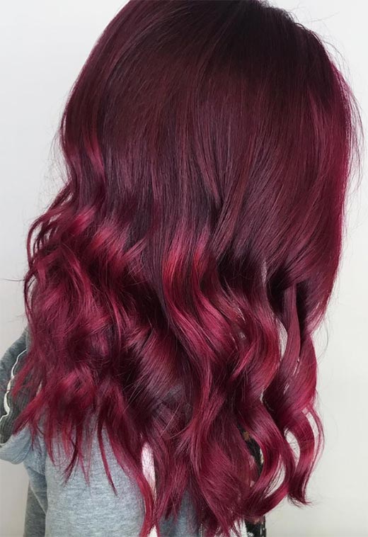How to Choose Burgundy Hair Color for Skin Tones
