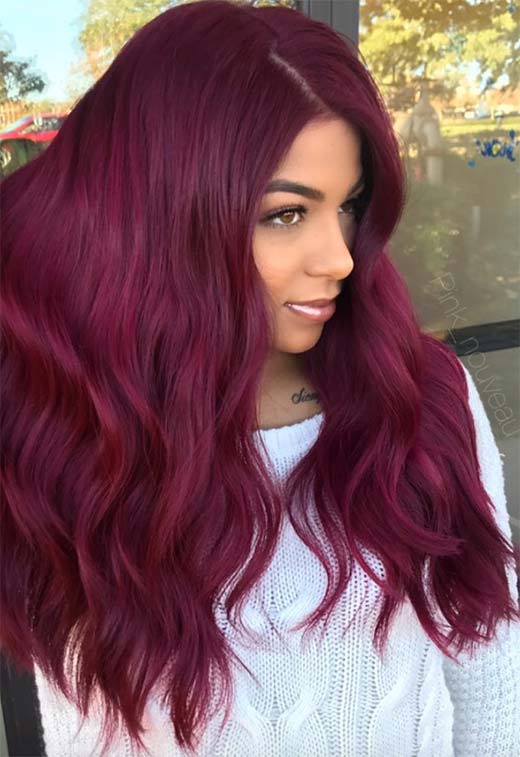 How to Dye Hair Burgundy at Home?