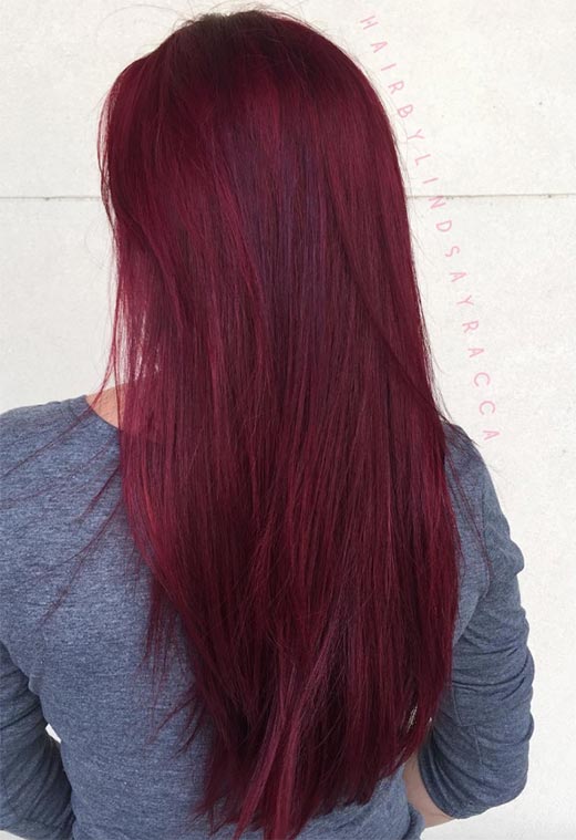 How to Dye Hair Burgundy at Home - Glowsly