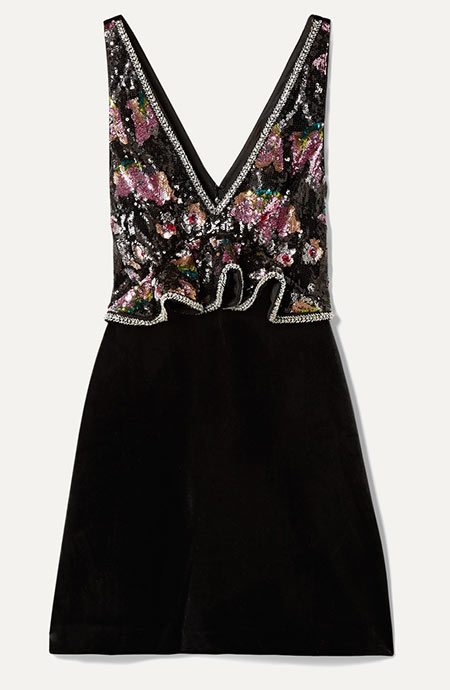 Chic Velvet Dresses, Tops, Jackets and More to Shop: Self-Portrait Velvet Dress