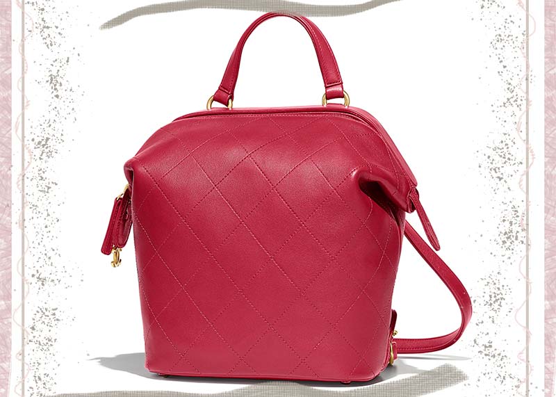 Best Chanel Backpacks: Pink Lambskin Chanel Backpack