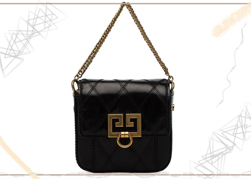 Best Chain Bags: Givenchy Nano Black Chain Bag