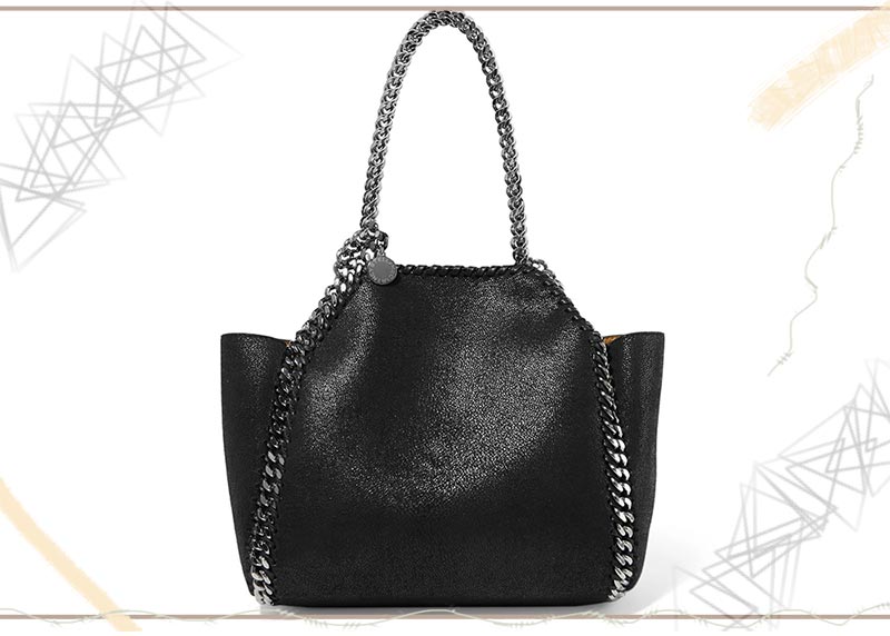 Best Chain Bags: Stella McCartney Black Chain Bag