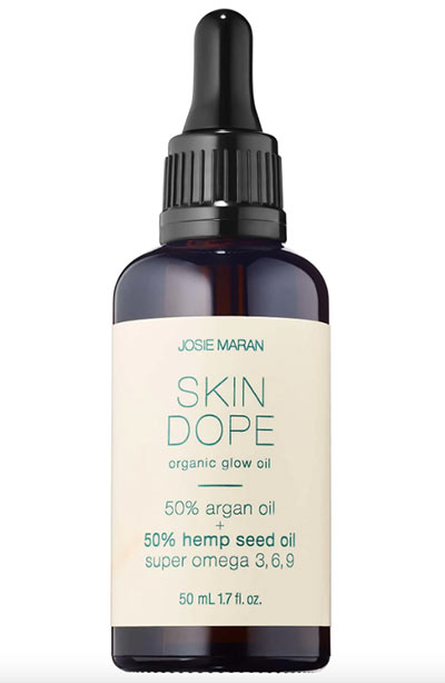 Best Hemp Seed Oil Products for Skin: Josie Maran Skin Dope Argan + Hemp Oil