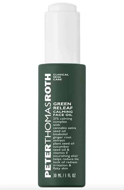 Best Hemp Seed Oil Products for Skin: Peter Thomas Roth Green Releaf Calming Face Oil