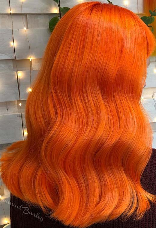 How to Dye Hair Orange at Home - Glowsly