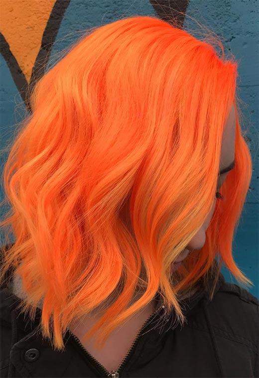 How to Dye Hair Orange at Home - Glowsly