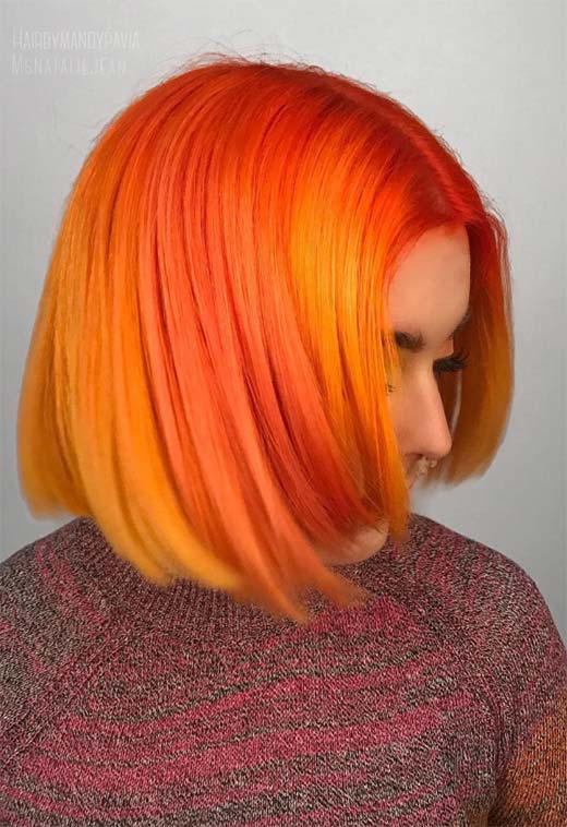 Orange Hair Color Shades: Orange Hair Dye Tips
