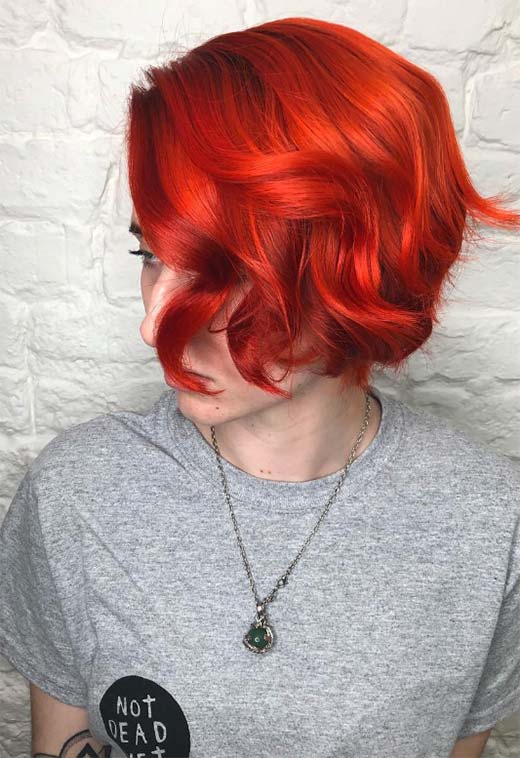 Orange Hair Color Shades: Orange Hair Dye Tips